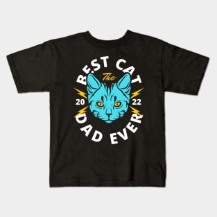 Best Cat Dad Ever - Funny Cat TShirt Kids T-Shirt